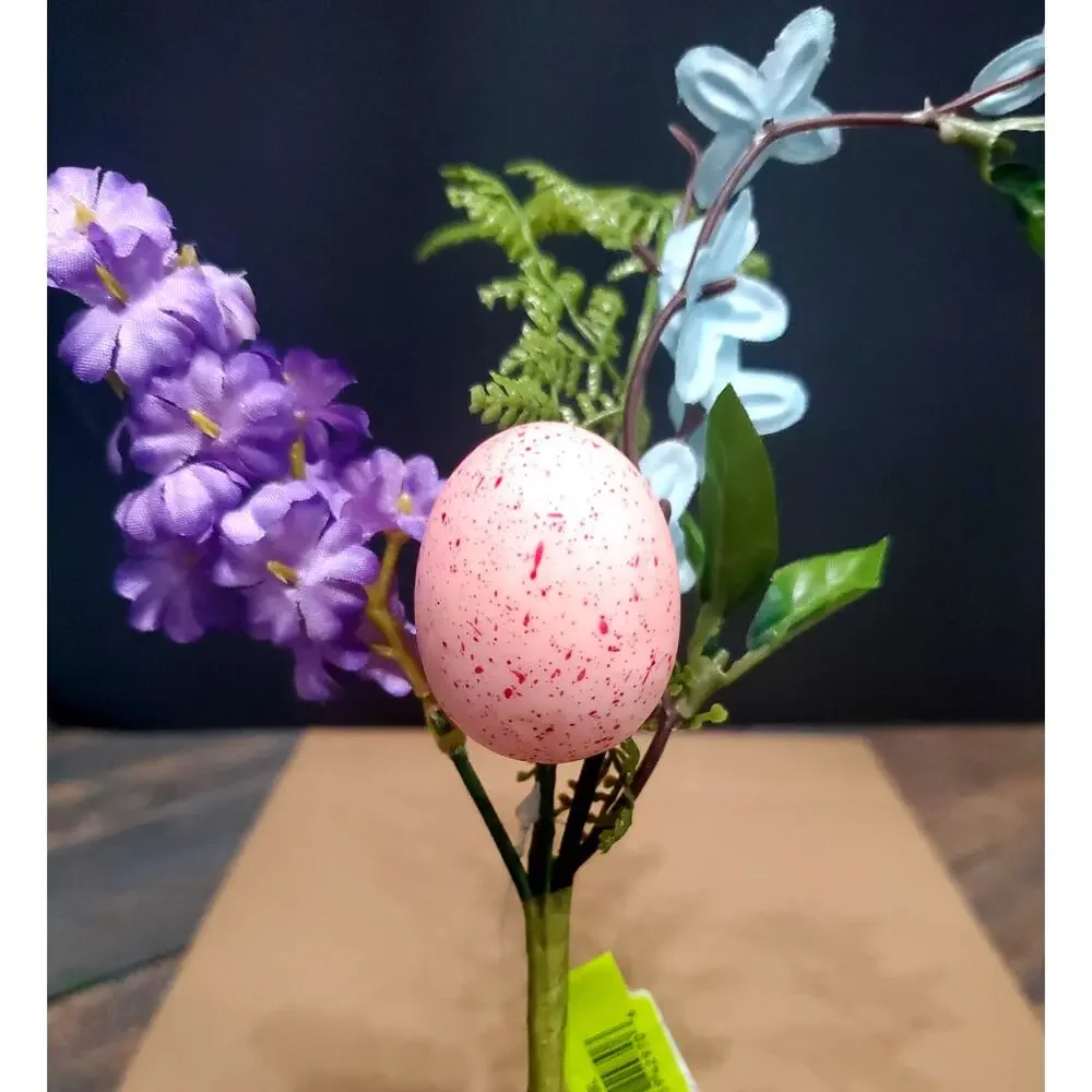 Easter crafts, wreath supplies rabbits, eggs, carrots, butts, flower picks butts